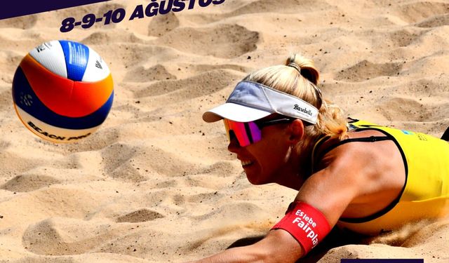 Plaj voleybolu Halk Turnuvası başlıyor