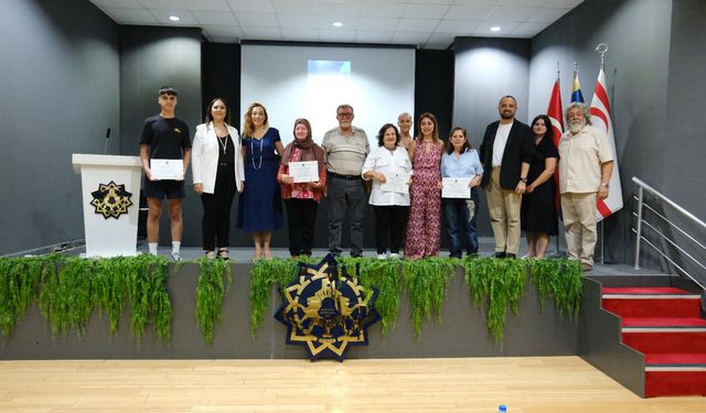 KAÜSEM 2025 yaz dönemi sertifika töreni gerçekleştirildi