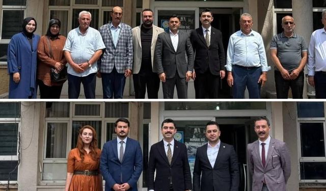 Kaymakam Muhammed Emin Tutal’a başkanlardan ziyaret