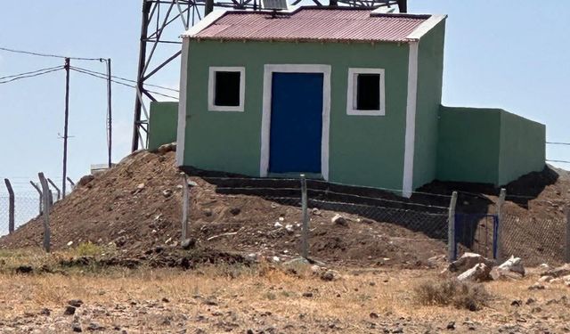 Kars'ta Sorguçkavak Köyü'nün içme suyu deposu yenilendi
