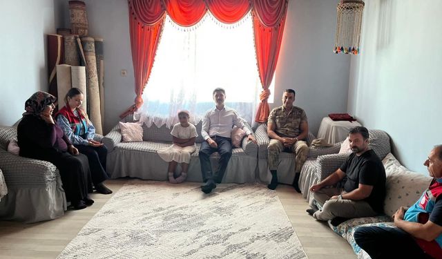 Kaymakam Kahraman’dan Bacalı Köyü’ne hane ziyareti: “Köylü milletin efendisidir”