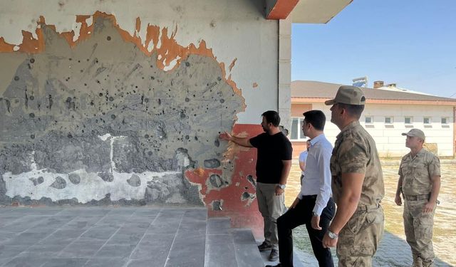 Kaymakam Kahraman’dan Bacalı Köyü okuluna ziyaret
