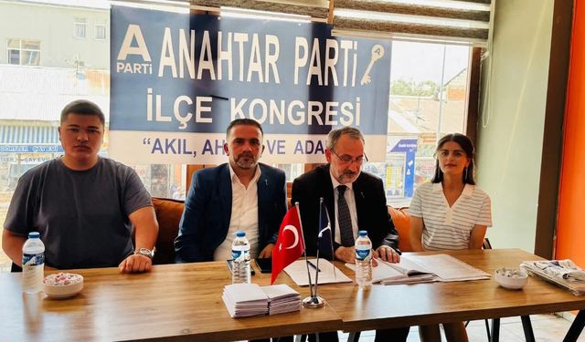 Anahtar Partisi Selim İlçe kongresi gerçekleştirdi