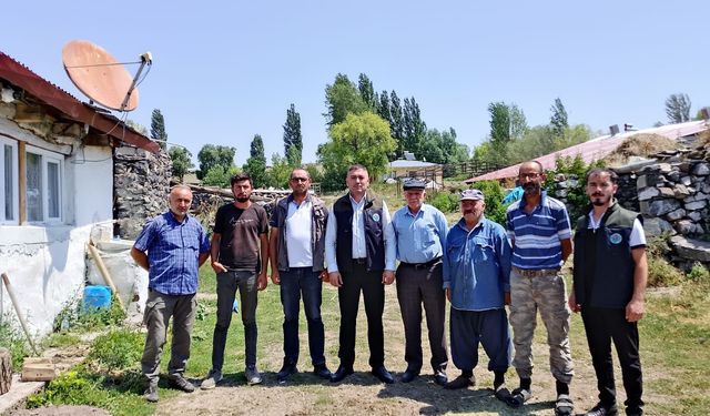 Kars Ziraat Odası’ndan köy ziyaretleri: Üreticilerin talepleri dinlendi
