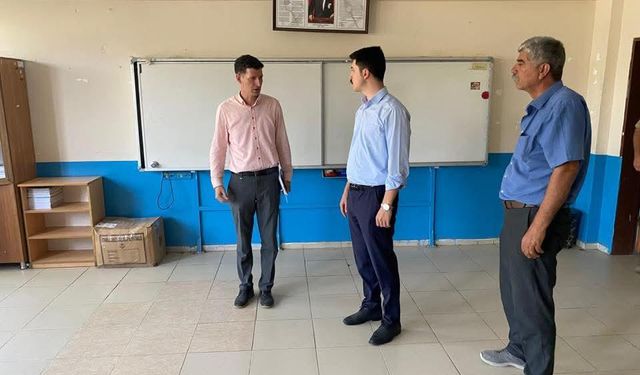 Digor Kaymakamı Ahmed Tayyib Kahraman’dan Kocaköy Okuluna ziyaret