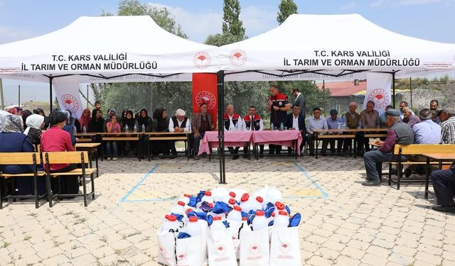 Kars'ta kadın üreticilere yönelik süt sağımı hijyeni eğitimi tamamlandı