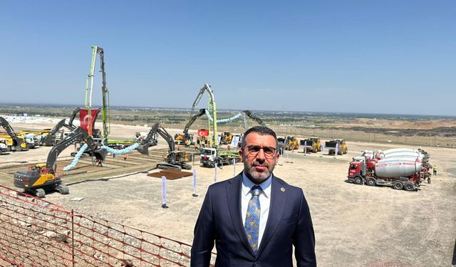 AK Parti Kars Milletvekili Adem Çalkın: "Kars-Iğdır-Aralık-Dilucu Hızlı Demiryolu Hattı bir hayal olmaktan çıkıyor"