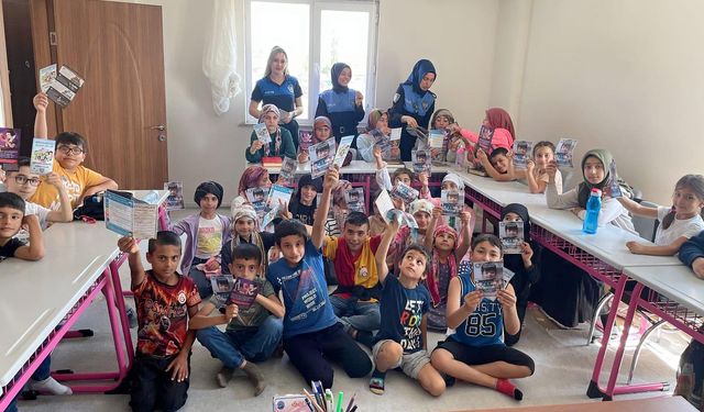 Kars’ta yaz Kur’an kursu öğrencilerine güvenlik eğitimi verildi