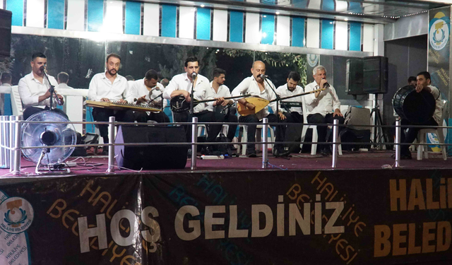 Haliliye'de yaz konserleri coşkusu sürüyor