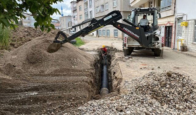 Fatsa Şerifiye'ye yağmur suyu hattı