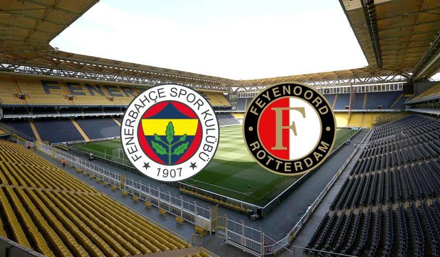 Fenerbahçe sahaya tur için çıkıyor: Rövanşta Feyenoord engelini aşmak istiyor