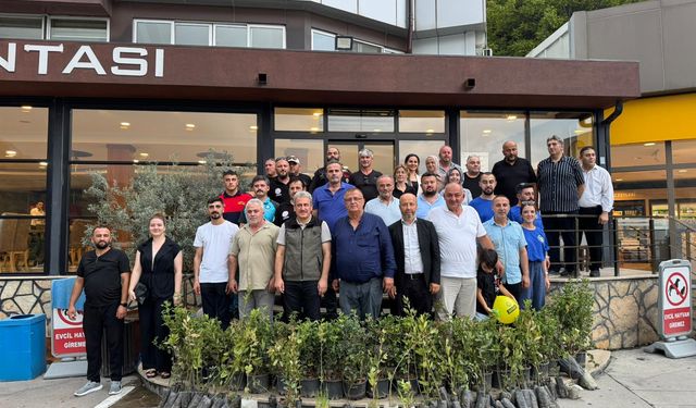 Kocaeli Belediyesi'nden Gevye'ye fidan desteği