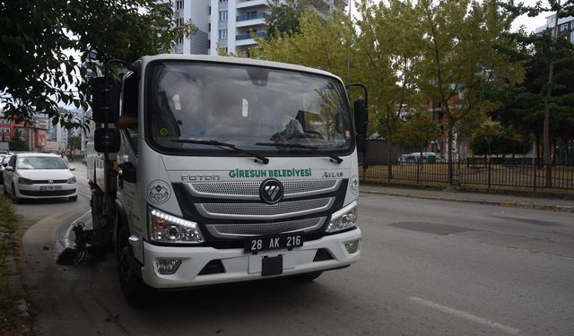 Giresun Belediyesi hizmete devam ediyor