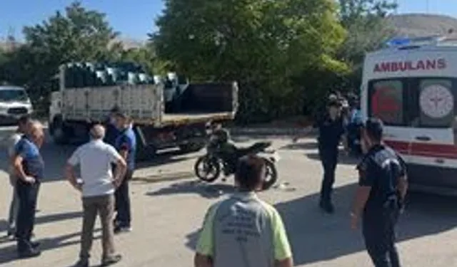Çayırhan’da trafik kazası: Motosiklet sürücüsü ağır yaralı
