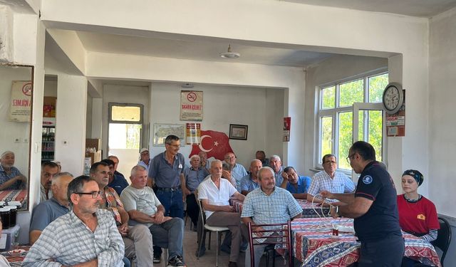 İtfaiyeden yangınlara karşı farkındalık eğitimi