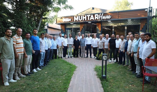 Kocaeli'nde muhtarlar buluştu