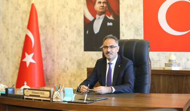 Eyyübiye Belediye Başkanı Kuş'tan 30 Ağustos Zafer Bayramı mesajı
