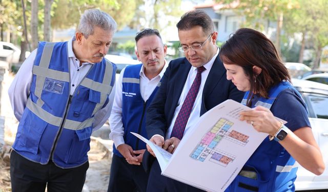 Menteşe’de devam eden yatırımlar yerinde inceledi
