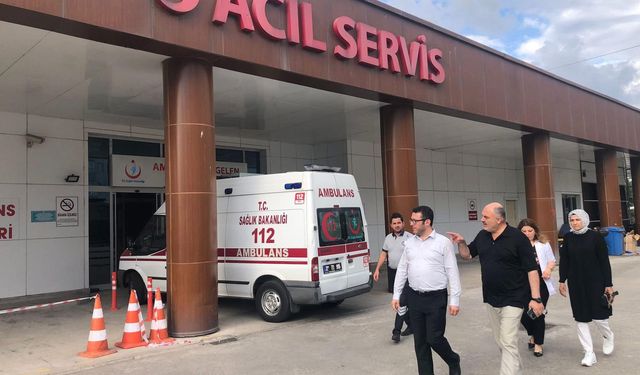 AK Parti Giresun İl Başkanı Yılmaz'dan hastane ziyaretleri