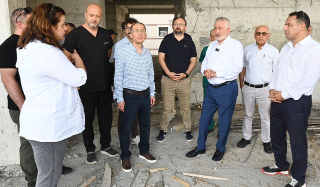 Rektör Saltan: Bu binayı gördükçe heyecanlanıyoruz