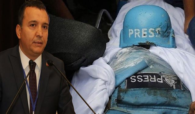 AGC Başkanı İdris Taş’tan Gazze’deki gazeteci ölümlerine tepki