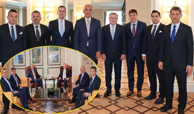 Bakan Bak’a Antalya ve Antalyaspor ziyareti