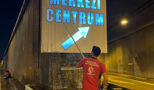 Kocaeli'de SEKA tüneline A Takımı dokunuşu