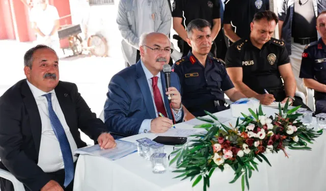 Vali Köşger, Dağlıoğlu Mahallesi’nde vatandaşlarla buluştu