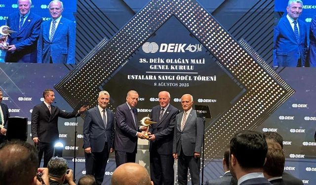 Rizeli İş İnsanı Halim Mete’ye Cumhurbaşkanı Erdoğan’dan “Yılın Ustaları” ödülü