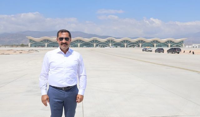 Hatay Havalimanından ilk uçuş KKTC'ne
