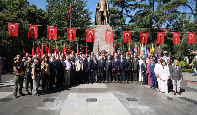 Atatürk'ün Trabzon'a gelişinin 101. yılı coşkuyla kutlandı