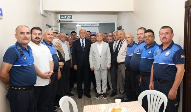 Başkan Ahmet Önal, zabıta haftası’nı kutladı