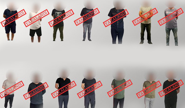 Kırmızı Bültenle Aranan 12 Suçlu Türkiye’ye Getirildi