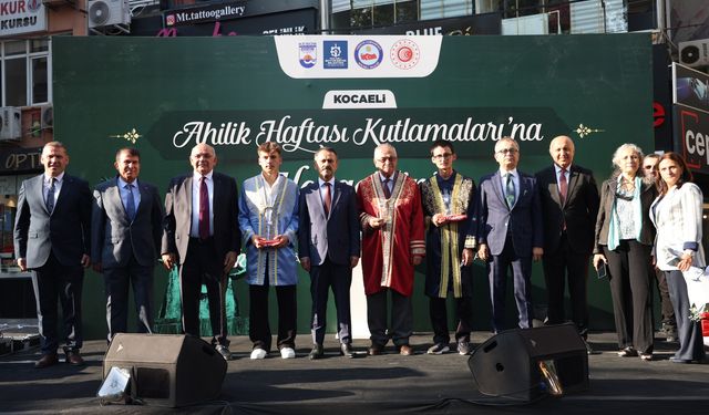 Ahilik Haftası Kocaeli'de coşkuyla kutlandı