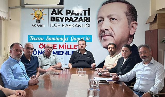 AK Parti Beypazarı İlçe Başkanlığı Yürütme Kurulu toplantısı gerçekleştirdi