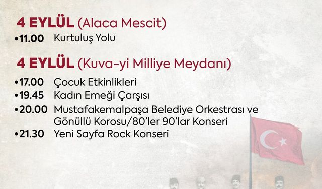 Balıkesir’de kurtuluş coşkusu doyasıya yaşanacak