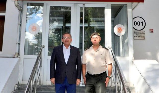 Vali Ziya Polat’tan Kars Askerlik Şubesi Başkanlığı’na Ziyaret