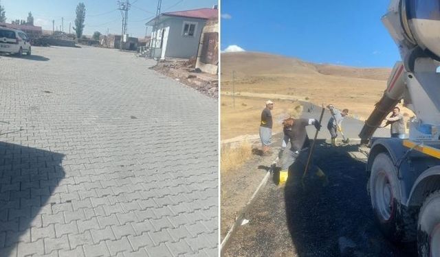 Köylerde altyapı çalışmaları aralıksız devam ediyor