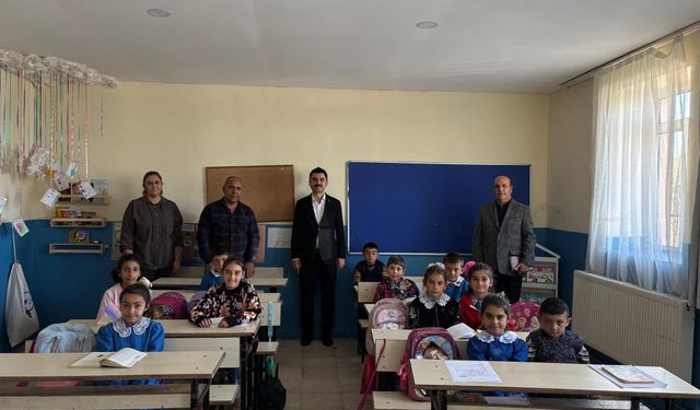 Kaymakam Muhammed Emin Tutal'dan Kırçiçeği Köyü’ne ziyaret