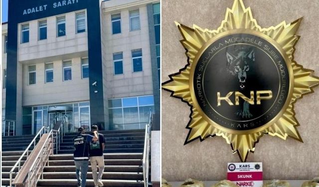 Kars’ta; 605 Gram Skunk Ele Geçirildi