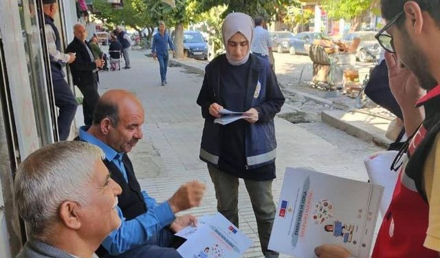 Kağızman’da Esnaf ziyaretleriyle bilgilendirme çalışması gerçekleştirildi