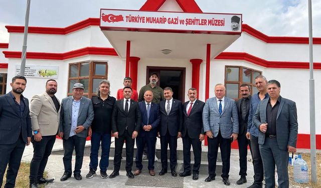 MHP Heyetinden Kars Şehit ve Gazi Aileleri Derneği’ne Anlamlı Ziyaret