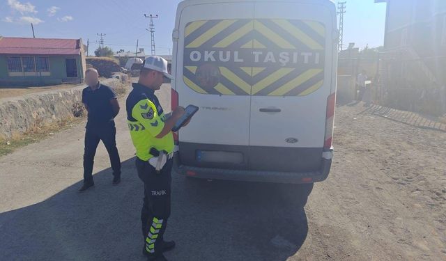 Kars’ta okul servislerine sıkı denetim: Her şey çocuklarımızın güvenliği için
