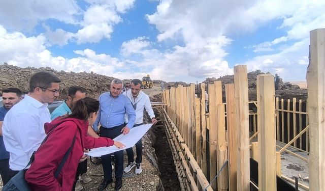 DSİ ve Sayıştay heyeti Kars’taki projeleri yerinde inceledi