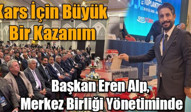 Eren Alp, Türkiye Damızlık Yetiştiricileri Merkez Birliği Yönetiminde: Kars’ın Gururu