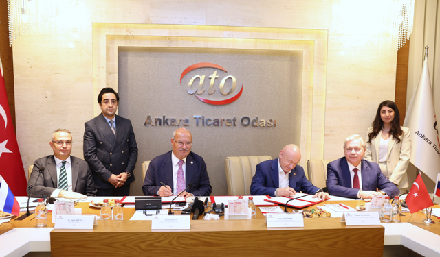 ATO Başkanı Baran: “Türkiye-Rusya ticaretini 100 milyar dolara taşımaya hazırız”
