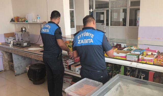 Eyyübiye Belediyesi'nden okul kantinlerinde sıkı denetim