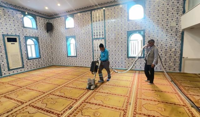 Eyyübiye'de Periyodik Cami temizlikleri devam ediyor