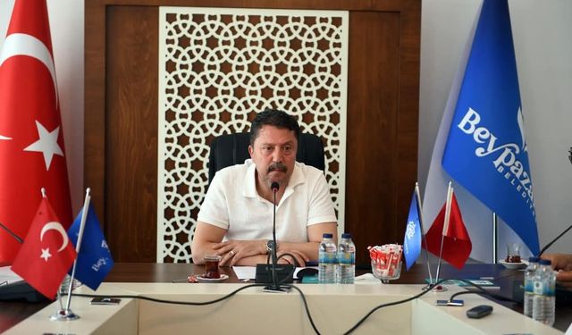 Beypazarı Belediyesi eylül ayı olağan toplatışını yaptı