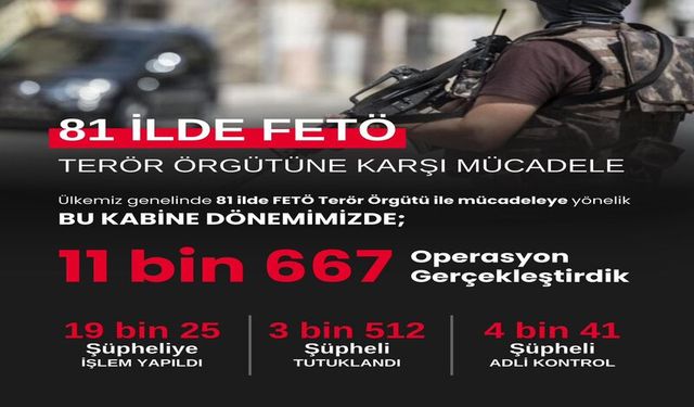 FETÖ'ye bir Haftada 39 Operasyon